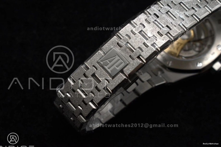 37mm APSF SS Royal 1:1 SA3120 SS Grey 1031 Super on Bracelet Best Dial Oak Frosted Clone Lightweight Textured 15454 Edition 1230